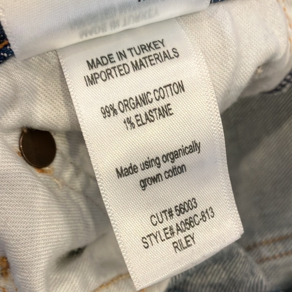 Agolde Riley Jeans 26 washed black - Picture 5 of 13